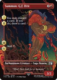 Summon: G.F. Ifrit (Borderless) (369) [FINAL FANTASY]