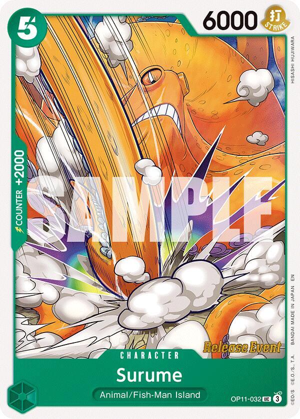 Surume (OP11-032) [A Fist of Divine Speed Release Event Cards]