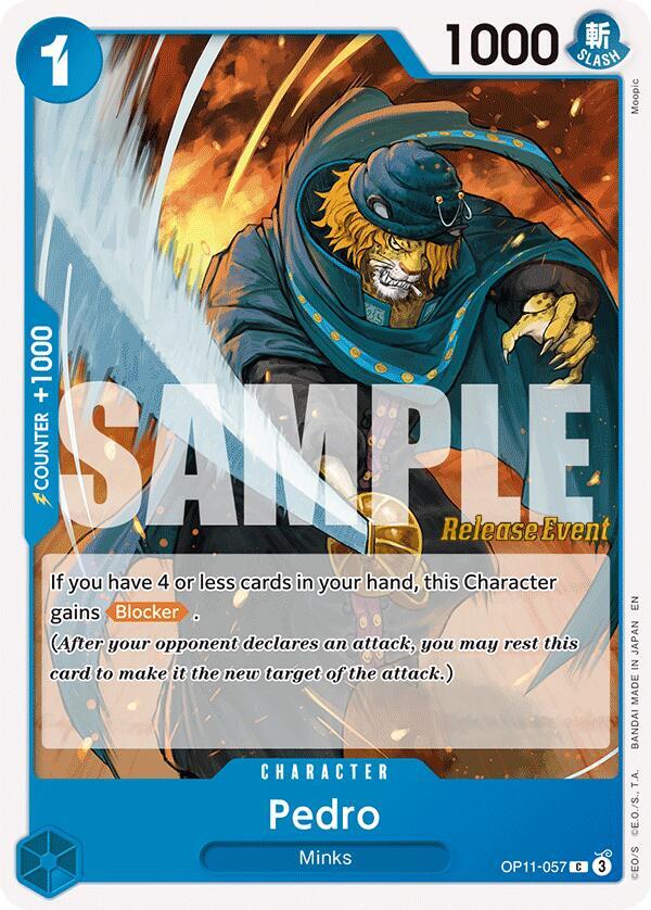 Pedro (OP11-057) [A Fist of Divine Speed Release Event Cards]