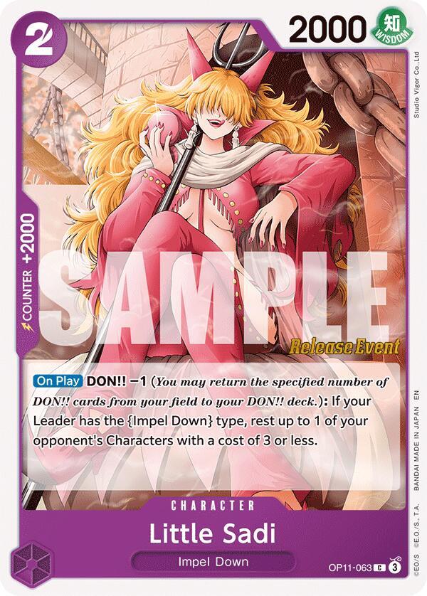 Little Sadi (OP11-063) [A Fist of Divine Speed Release Event Cards]