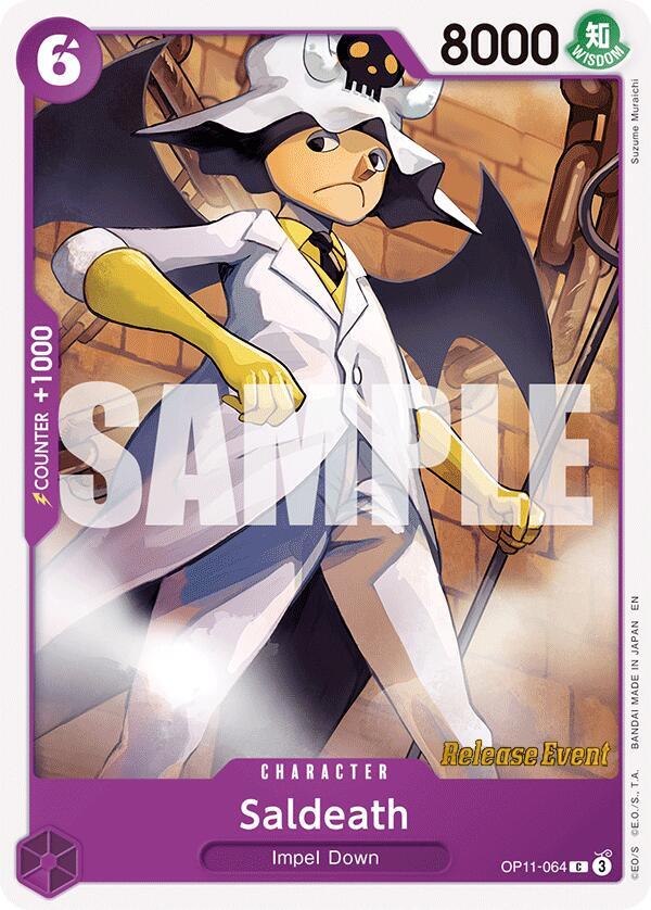 Saldeath (OP11-064) [A Fist of Divine Speed Release Event Cards]