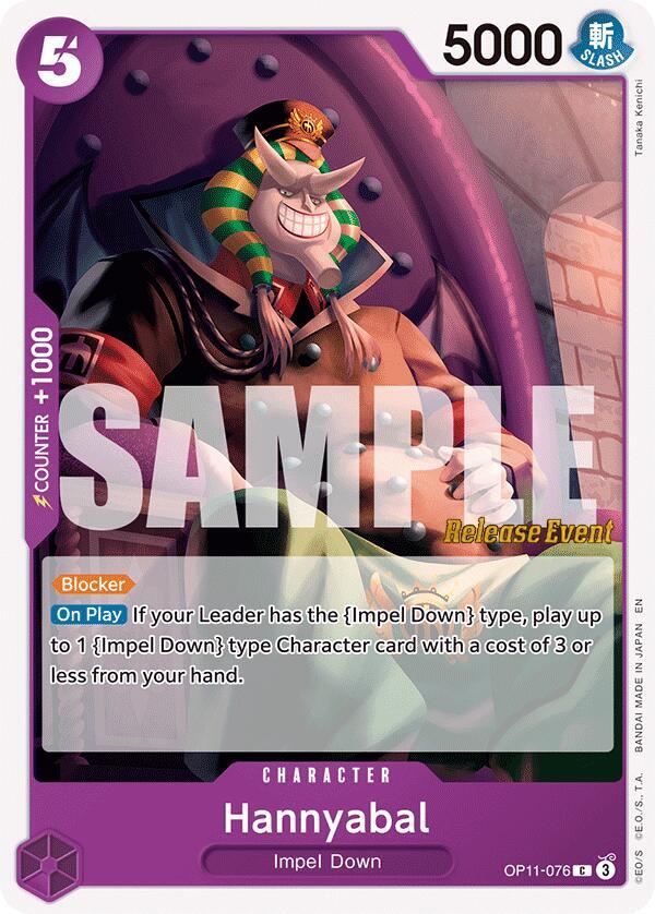 Hannyabal (OP11-076) [A Fist of Divine Speed Release Event Cards]