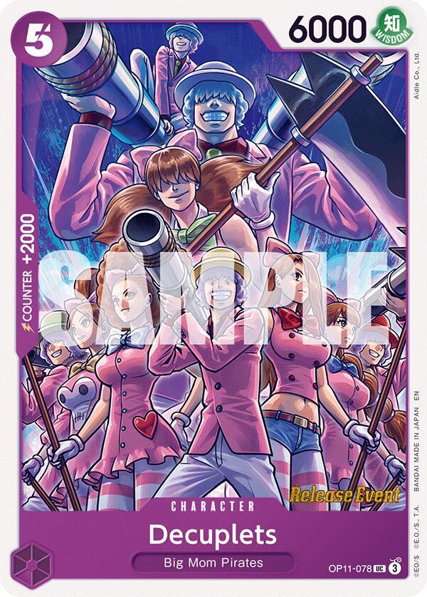 Decuplets (OP11-078) [A Fist of Divine Speed Release Event Cards]