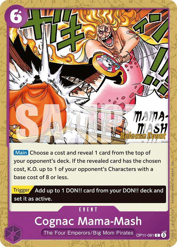 Cognac Mama-Mash (OP11-081) [A Fist of Divine Speed Release Event Cards]