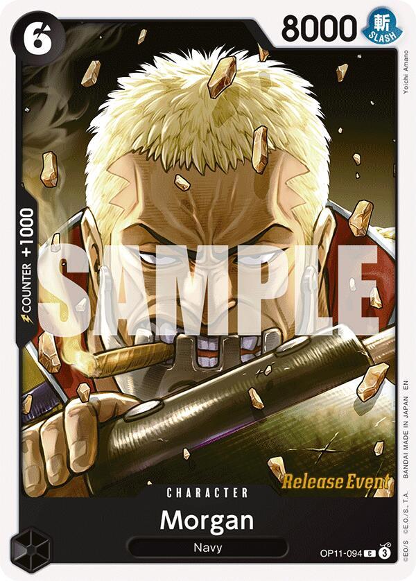 Morgan (OP11-094) [A Fist of Divine Speed Release Event Cards]