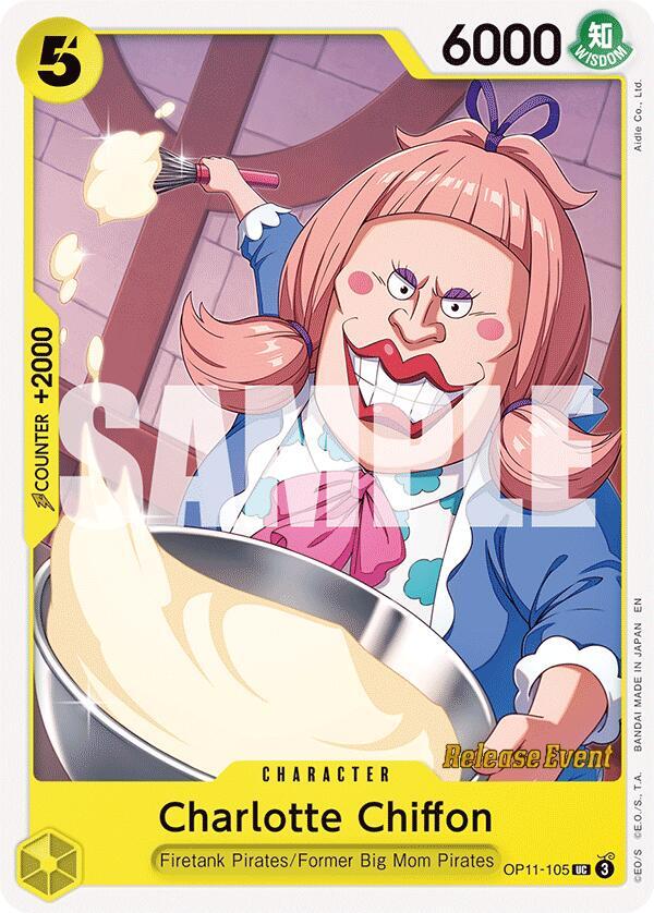 Charlotte Chiffon (OP11-105) [A Fist of Divine Speed Release Event Cards]