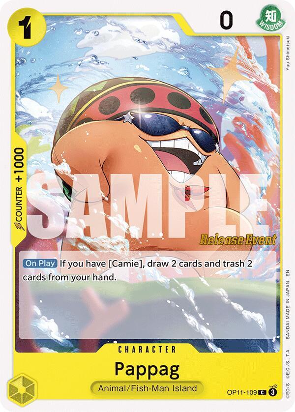 Pappag (OP11-109) [A Fist of Divine Speed Release Event Cards]
