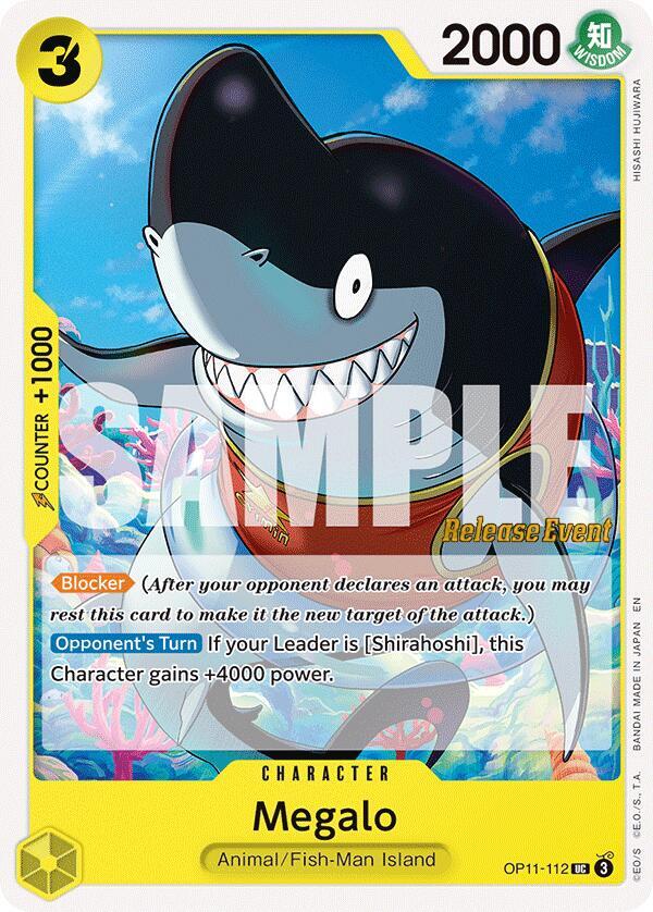 Megalo (OP11-112) [A Fist of Divine Speed Release Event Cards]