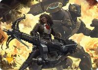 Machinist's Arsenal Art Card (Gold-Stamped Planeswalker Symbol) (2) [Art Series: FINAL FANTASY]