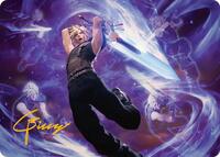 Cloud's Limit Break Art Card (Gold-Stamped Signature) (23) [Art Series: FINAL FANTASY]