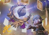Astrologian's Planisphere Art Card (Gold-Stamped Signature) (4) [Art Series: FINAL FANTASY]