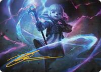 Shantotto, Tactician Magician Art Card (Gold-Stamped Signature) (16) [Art Series: FINAL FANTASY]