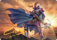 Edgar, Master Machinist Art Card (Gold-Stamped Signature) (27) [Art Series: FINAL FANTASY]