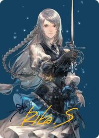 Jill, Shiva's Dominant Art Card (Gold-Stamped Signature) (43) [Art Series: FINAL FANTASY]