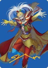 Kefka, Court Mage Art Card (Gold-Stamped Signature) (46) [Art Series: FINAL FANTASY]