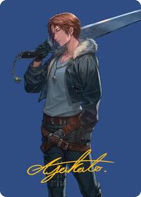 Squall, SeeD Mercenary Art Card (Gold-Stamped Signature) (47) [Art Series: FINAL FANTASY]
