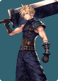 Cloud, Ex-SOLDIER Art Card (50) [Art Series: FINAL FANTASY]