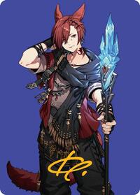 G'raha Tia, Scion Reborn Art Card (51) (Gold-Stamped Signature) (51) [Art Series: FINAL FANTASY]