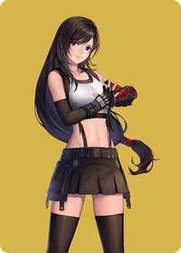 Tifa, Martial Artist Art Card (52) [Art Series: FINAL FANTASY]