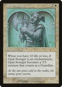 Opal Avenger (15) [Urza's Legacy]