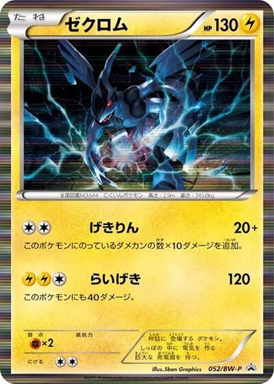 Zekrom - 052/BW-P (052/BW-P) [BW-P Promotional cards]