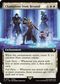 Champions from Beyond (Extended Art) (101) [Commander: FINAL FANTASY]