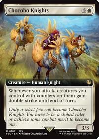 Chocobo Knights (Extended Art) (102) [Commander: FINAL FANTASY]