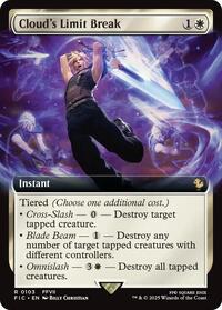 Cloud's Limit Break (Extended Art) (103) [Commander: FINAL FANTASY]