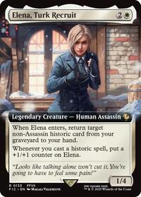 Elena, Turk Recruit (Extended Art) (133) [Commander: FINAL FANTASY]