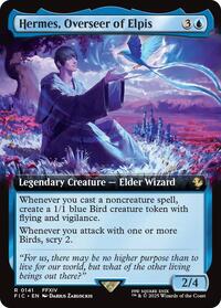 Hermes, Overseer of Elpis (Extended Art) (141) [Commander: FINAL FANTASY]