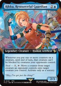 Rikku, Resourceful Guardian (Extended Art) (145) [Commander: FINAL FANTASY]