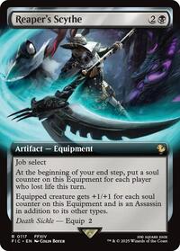 Reaper's Scythe (Extended Art) (117) [Commander: FINAL FANTASY]