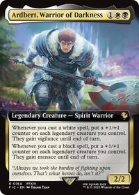 Ardbert, Warrior of Darkness (Extended Art) (164) [Commander: FINAL FANTASY]