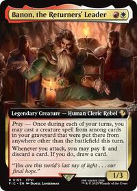 Banon, the Returners' Leader (Extended Art) (165) [Commander: FINAL FANTASY]