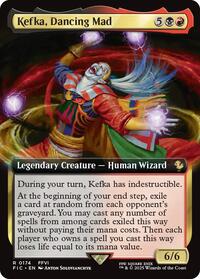 Kefka, Dancing Mad (Extended Art) (174) [Commander: FINAL FANTASY]