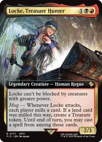 Locke, Treasure Hunter (Extended Art) (177) [Commander: FINAL FANTASY]