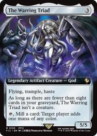 The Warring Triad (Extended Art) (193) [Commander: FINAL FANTASY]