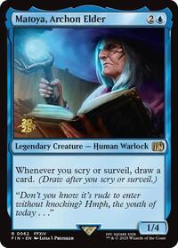 Matoya, Archon Elder (62) [Prerelease Cards]