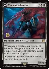 Vincent Valentine (125) [Prerelease Cards]