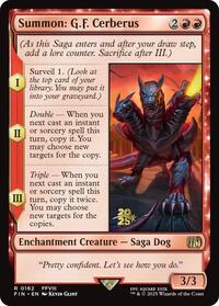 Summon: G.F. Cerberus (162) [Prerelease Cards]