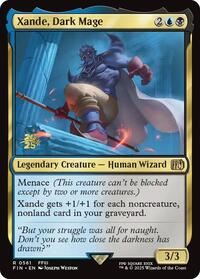 Xande, Dark Mage (561) [Prerelease Cards]