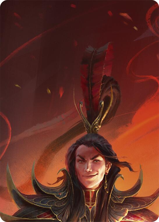 Kano, Draci of Aether // Taipanis Draca of Judement Double Sided Art Card (Top Center) [GEM Pack 1]
