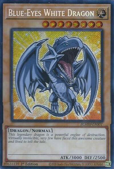 Blue-Eyes White Dragon (BLMM-EN001) [Battles of Legend: Monster Mayhem]