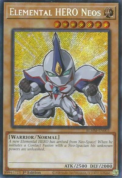 Elemental HERO Neos (BLMM-EN003) [Battles of Legend: Monster Mayhem]