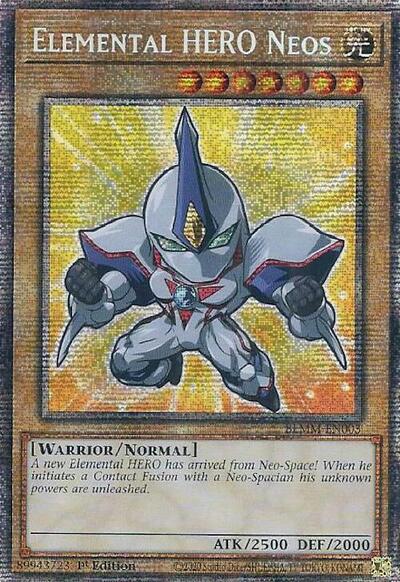 Elemental HERO Neos (Starlight Rare) (BLMM-EN003) [Battles of Legend: Monster Mayhem]