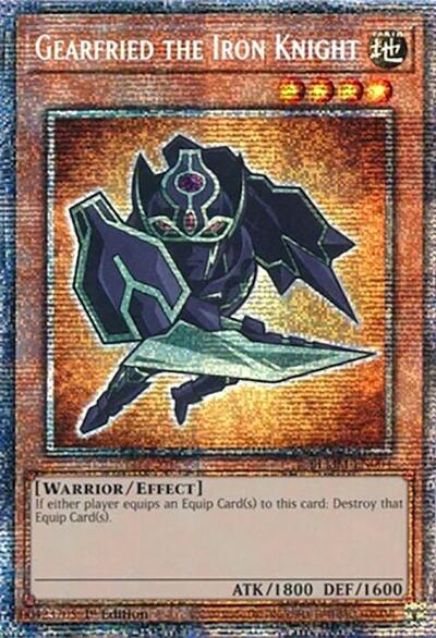 Gearfried the Iron Knight (Starlight Rare) (BLMM-EN004) [Battles of Legend: Monster Mayhem]