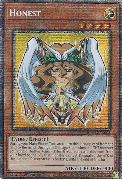 Honest (Starlight Rare) (BLMM-EN006) [Battles of Legend: Monster Mayhem]