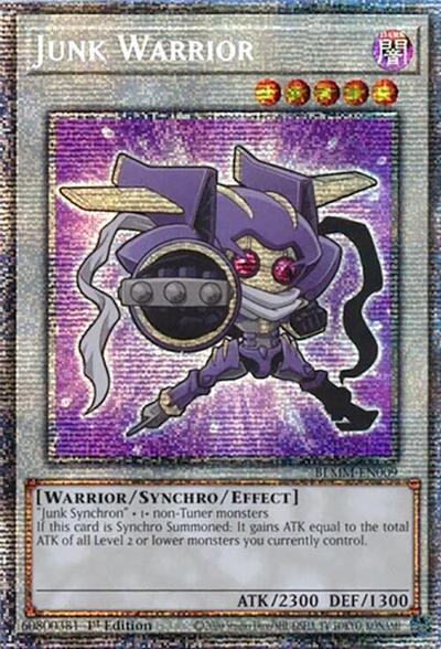 Junk Warrior (Starlight Rare) (BLMM-EN009) [Battles of Legend: Monster Mayhem]