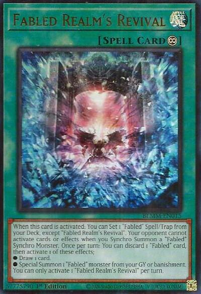Fabled Realm's Revival (BLMM-EN015) [Battles of Legend: Monster Mayhem]