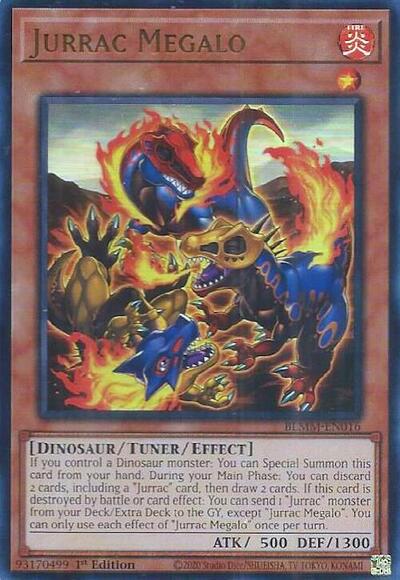 Jurrac Megalo (BLMM-EN016) [Battles of Legend: Monster Mayhem]